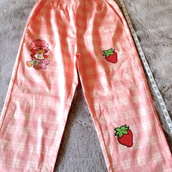 Y2K Strawberry shortcake pants size M NWT - Picture 8 of 12